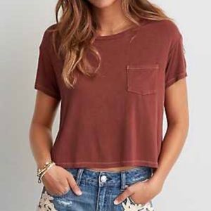 Soft pocket tee